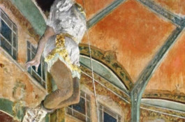 'Miss La La at the Cirque Fernando' by Edgar Degas.